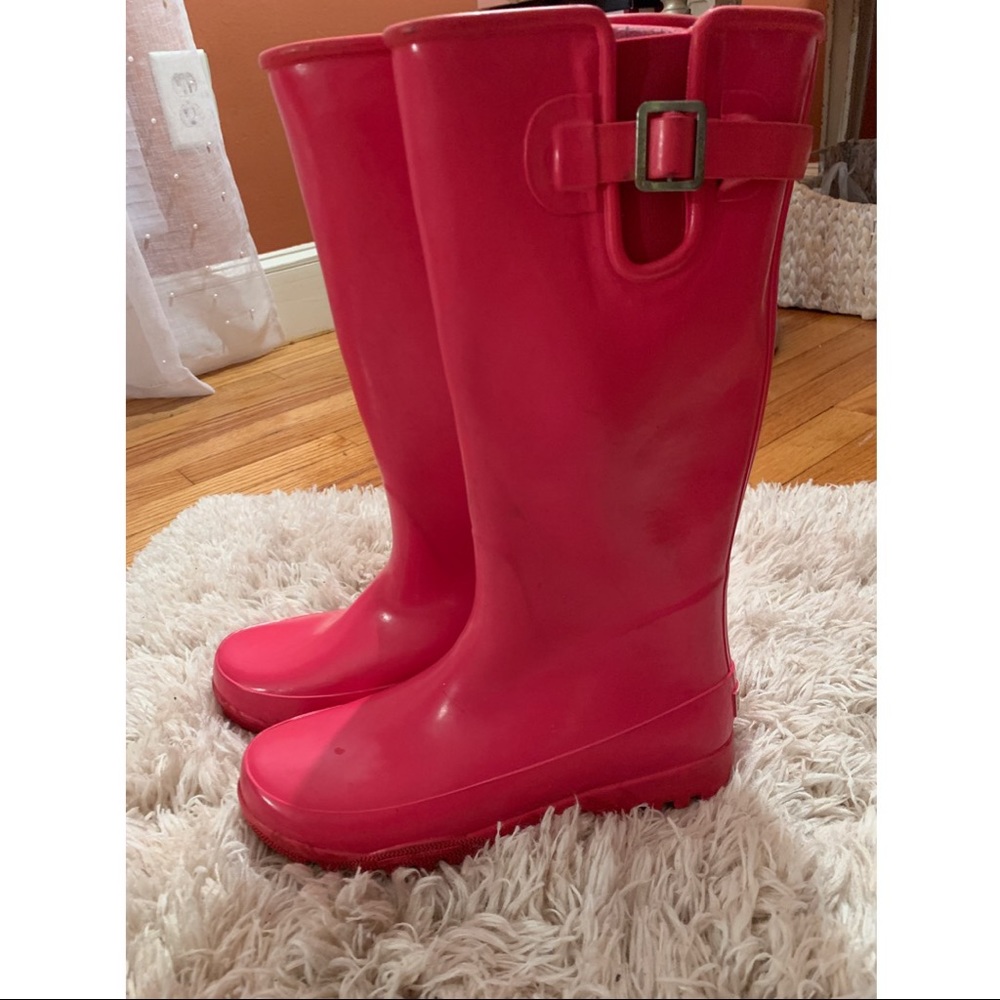 Hot PINK Sperry Rainboots ‼️